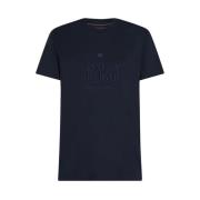 Essentieel Logo T-shirt Tommy Hilfiger , Blue , Heren