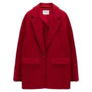 Emotionele Stijl Essence Jas Dorothee Schumacher , Red , Dames