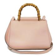 Pre-owned Leather gucci-bags Gucci Vintage , Pink , Dames