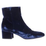 Pre-owned Plastic boots Gianvito Rossi Pre-owned , Blue , Dames