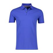 Blauwe poloshirt met korte mouwen Hugo Boss , Blue , Heren