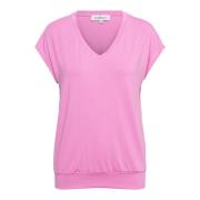 T-shirt met ronde hals &Co Woman , Pink , Dames