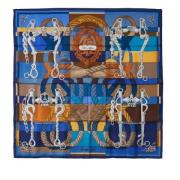 Pre-owned Canvas scarves Hermès Vintage , Multicolor , Dames