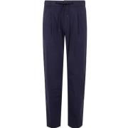 Blauwe Straight Cut Broek Herno , Blue , Heren