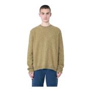 Wolmix Crewneck Sweater Maison Margiela , Brown , Heren