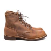 Klassieke Moc Toe Leren Laars Red Wing Shoes , Brown , Heren