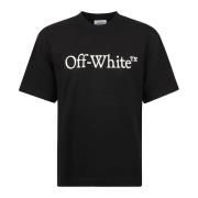 Boekachtig Skate T-shirts en Polo's Off White , Black , Heren