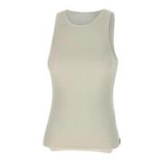 Witte Jersey Tank Top Remain Birger Christensen , White , Dames