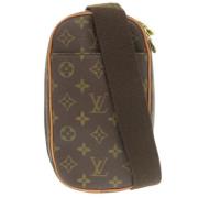 Pre-owned Canvas crossbody-bags Louis Vuitton Vintage , Brown , Dames