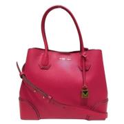 Pre-owned Leather handbags Michael Kors Pre-owned , Pink , Dames