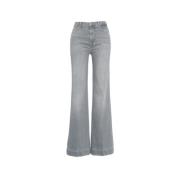 Wijde Jeans - Denim Blue 7 For All Mankind , Gray , Dames