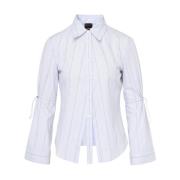 Pope Line Overhemd Klassieke Stijl Pinko , White , Dames