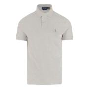 Katoenen Polo Shirt Klassieke Kraag Geknoopt Polo Ralph Lauren , White...