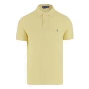 Klassieke Katoenen Poloshirt Geel Polo Ralph Lauren , Yellow , Heren