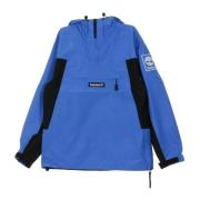 Blauwe Waterdichte Windbreaker Pullover Timberland , Blue , Heren