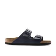 Blauwe Arizona Sandalen Birkenstock , Blue , Heren