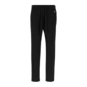 Zwarte Jersey Joggers Dolce & Gabbana , Black , Heren