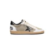 Grijze Ball Star Sneakers Golden Goose , Gray , Heren