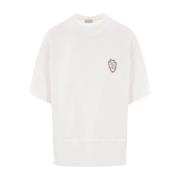 Witte T-shirts en Polos Brunello Cucinelli , White , Dames