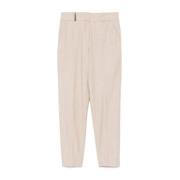 Stijlvolle Panta Broek Peserico , Brown , Dames