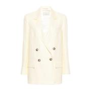 Stijlvolle Jas 713C Peserico , Beige , Dames