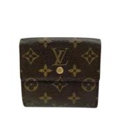 Pre-owned Canvas wallets Louis Vuitton Vintage , Brown , Dames