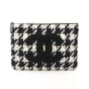 Pre-owned Canvas clutches Chanel Vintage , Black , Dames