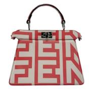 Pre-owned Leather fendi-bags Fendi Vintage , Red , Dames