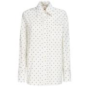 Vrouw Shirt Camicia Stijl Marni , White , Dames