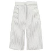 Getailleerde Bermuda Shorts Loulou Studio , White , Dames