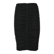 Elegant Stretchy Viscose Blend Skirt Givenchy , Black , Dames