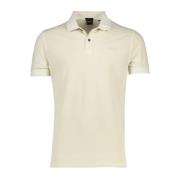 Elegante polo met lange mouwen Hugo Boss , Beige , Heren