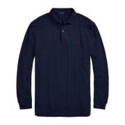 Donkerblauwe Trui Katoenmix Polo Ralph Lauren , Blue , Heren