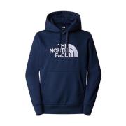 Geborduurde logo hoodie - Blauw The North Face , Blue , Heren