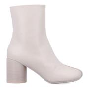 Witte Tabi Enkellaarzen met Split Teen MM6 Maison Margiela , White , D...