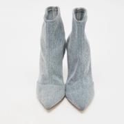 Pre-owned Denim boots Gianvito Rossi Pre-owned , Blue , Dames