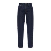 Straight-leg jeans Burberry , Blue , Dames