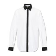 Katoenen overhemd Balmain , White , Heren