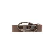 Riem Ovaal D Logo Diesel , Brown , Unisex