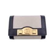 Pre-owned Leather key-holders Gucci Vintage , Black , Unisex