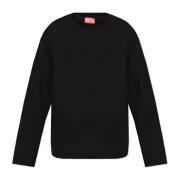 Sweatshirt S-Macsis-Od Diesel , Black , Heren