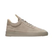 Lage Top Suède Tonal Aarde Sneakers Filling Pieces , Brown , Heren