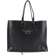 Pre-owned Leather balenciaga-bags Balenciaga Vintage , Black , Dames