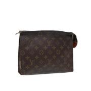 Pre-owned Canvas louis-vuitton-bags Louis Vuitton Vintage , Brown , Da...