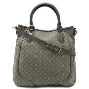 Pre-owned Canvas louis-vuitton-bags Louis Vuitton Vintage , Gray , Dam...