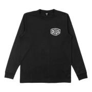 Klassieke Adres Crew Sweater Deus Ex Machina , Black , Heren