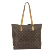 Pre-owned Canvas totes Louis Vuitton Vintage , Brown , Dames