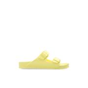 Arizona EVA Slides Birkenstock , Yellow , Heren