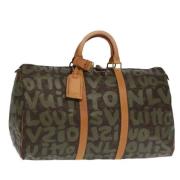 Pre-owned Canvas louis-vuitton-bags Louis Vuitton Vintage , Brown , Da...