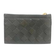 Pre-owned Leather wallets Bottega Veneta Vintage , Green , Dames